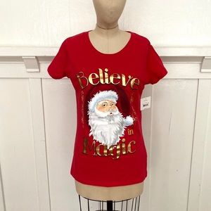 NWT Christmas Santa T-shirt